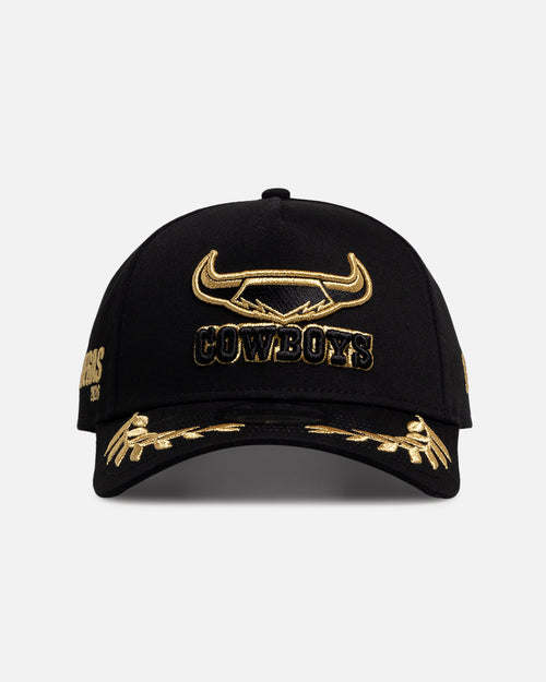 New Era North Queensland Cowboys 'NRL Vegas Round 2026' 9FORTY A-Frame Snapback Black/Gold