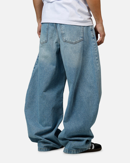 MNML Barrel Denim Jeans Light Blue