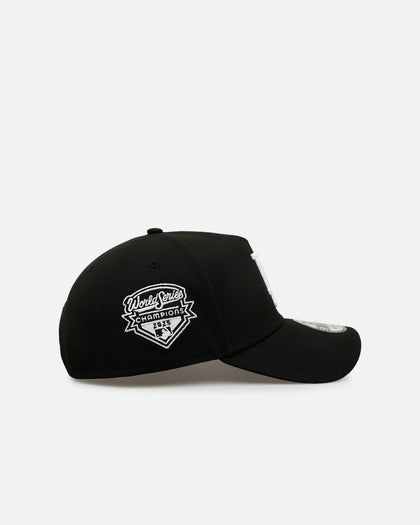 New Era Los Angeles Dodgers '2025 World Series Champions' 9FORTY A-Frame Snapback Black/White