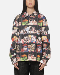 Criminal Damage Arcade Button Up Shirt Multi