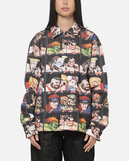 Criminal Damage Arcade Button Up Shirt Multi