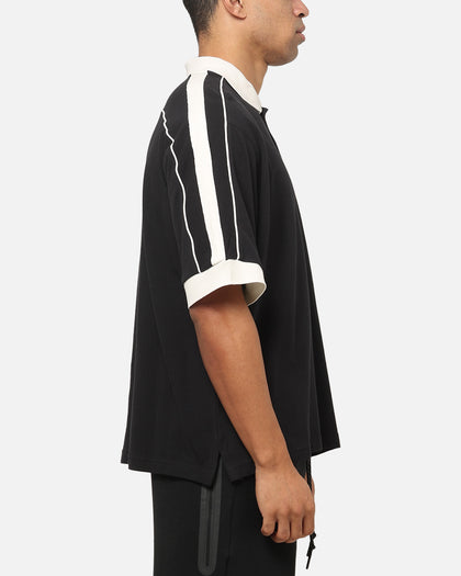 Nike Sportswear Club Oversized Futbol Polo Shirt Black