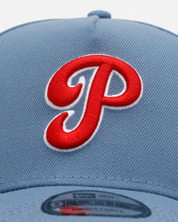 New Era Philadelphia Phillies 'Faded Blue' 9FORTY A-Frame Snapback Faded Blue