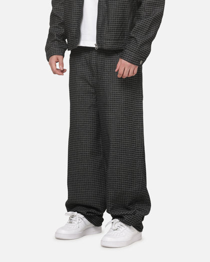 Carre Grid Solace Jeans Black Denim