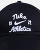 Nike Club Unstructured Strapback Cap Black/Black/White