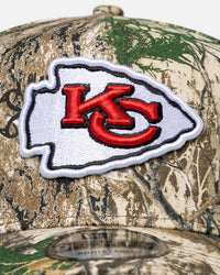 New Era Kansas City Chiefs 'Real Tree Camo' 9FORTY A-Frame Snapback Real Tree Camo