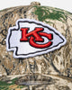 New Era Kansas City Chiefs 'Real Tree Camo' 9FORTY A-Frame Snapback Real Tree Camo