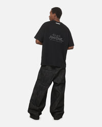 73Studio x Avatar: The Last Airbender Anng All Over Print T-Shirt Black Acidwash