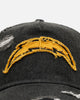 New Era Los Angeles Chargers 'Distressed Denim 2.0' 9FORTY A-Frame Strapback Black