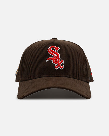 New Era Chicago White Sox 'Walnut Cord' 9FORTY A-Frame Corduroy Snapback Walnut