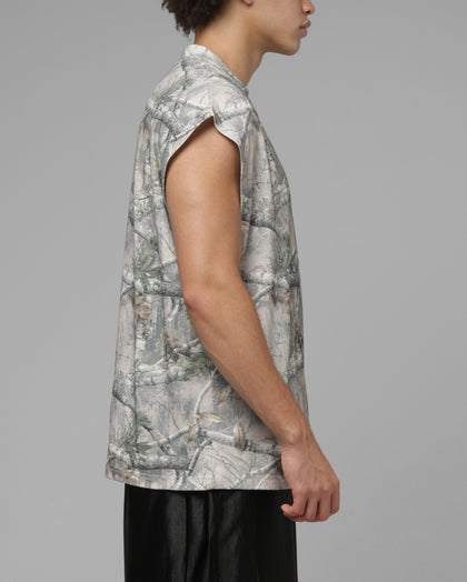 Loiter Script Muscle T-Shirt Hunter Camo