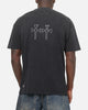 Saint Morta Chronicles Boxy T-Shirt Black Acidwash