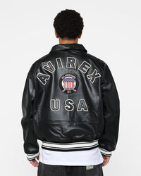Avirex Icon Jacket Jet Black