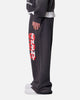 MNML Ultra Baggy Enemy Sweatpants Washed Black