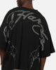 Ed Hardy Cyber Rhinestone T-Shirt Black
