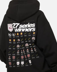 Mitchell & Ness Queensland Maroons 27 X Series Vintage Hoodie Black