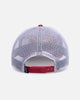 Von Dutch Destroyed Twill Trucker Snapback Washed Red