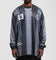 Carre Academy Oversized Long Sleeve T-Shirt Black/Grey