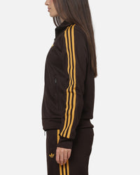 Adidas Women's Classic Track Top Brown/Yellow