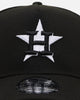 New Era Houston Astros 'Easy Black and White' 9FORTY A-Frame Snapback Black/White