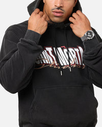 Saint Morta Studios Boxy Hoodie Vintage Black