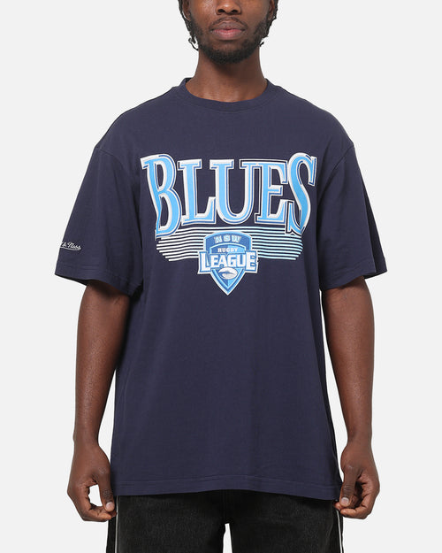 Mitchell & Ness New South Wales Blues We Bleed Blue T-Shirt Navy