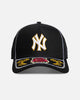 New Era New York Yankees 'Rose Visor' 9FORTY A-Frame Trucker Snapback Black/Rose
