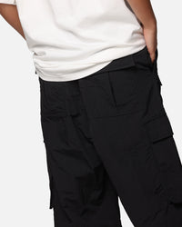 MNML Nylon Rave Cargo Pants Black