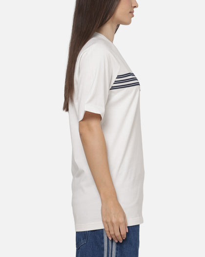 Adidas Chest Stripes 98 T-Shirt White