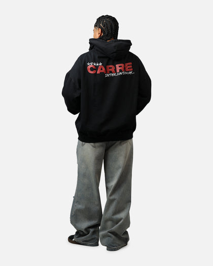 Carre Handdrawn Hoodie Black