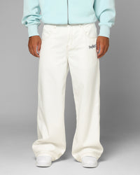 Loiter Star Born Jeans Off White