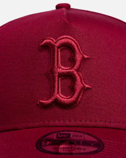 New Era Boston Red Sox "Cardinal Tonal" 9FORTY A-Frame Snapback Cardinal
