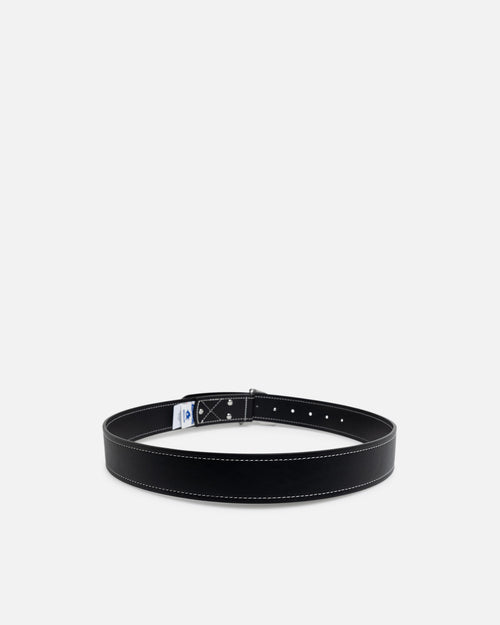 Loiter x Sonic The Hedgehog Leather Belt Black