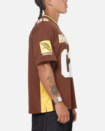 Mitchell & Ness Hawthorn Hawks AFL 02 Jersey Brown