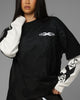 Loiter Xplicit Layered Long Sleeve T-Shirt Black