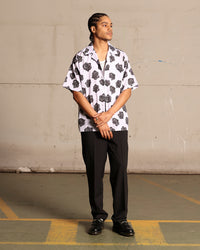 Saint Morta Vintage Rose Short Sleeve Shirt White