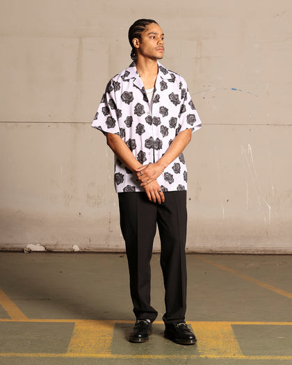Saint Morta Vintage Rose Short Sleeve Shirt White