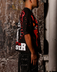 Loiter X WWE Kane Vintage T-Shirt Vintage Black
