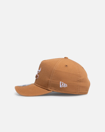 New Era North Queensland Cowboys 'NRL 2026' 9FORTY A-Frame Snapback Med Beige
