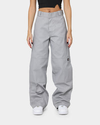Dickies Loose Double Knee Work Pants Silver