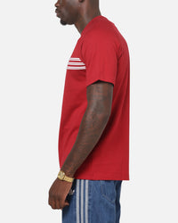 Adidas Chest Stripes 98 T-Shirt Red
