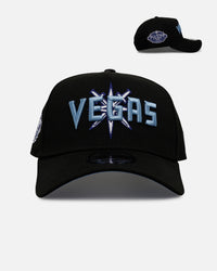 New Era Vegas Golden Knights 'Black And Sky Blue' 9FORTY A-Frame Snapback Black/Sky Blue