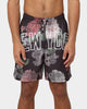 Majestic Athletic New York Yankees Digi Floral Camo Shorts Faded Black