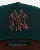 New Era New York Yankees 'Rainforest' 9FORTY A-Frame Snapback Green/Brown