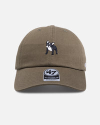 47 Brand French Bulldog Icon 47 Clean Up Strapback Green