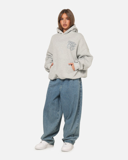 Carre Rolling Worldwide Hoodie Grey