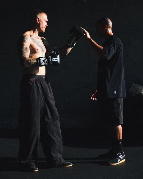 Saint Morta Athltc Training Pants Black/Port