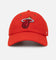 47 Brand Miami Heat Wooly Clean Up Strapback Red