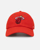 47 Brand Miami Heat Wooly Clean Up Strapback Red
