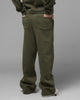 Loiter Hybrid Sweatpants Olive/Pink
